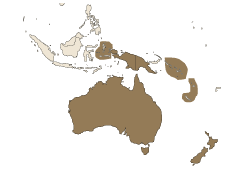Image of Australia and the Pacific Islands